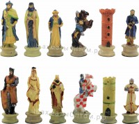 Шахматы "Крестоносцы и Арабы" без доски